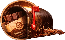 Schritt 3: Montagsschokolade im Briefkasten