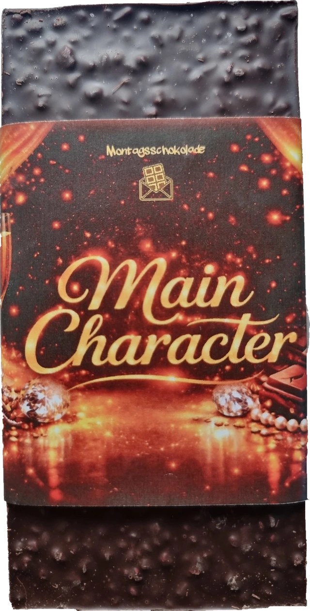 Main Character – Vollmilchschokolade mit Blutorangencreme