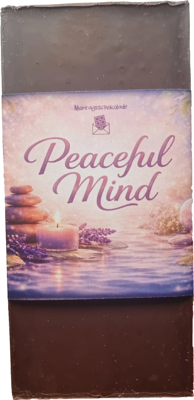 Peaceful Mind – Schokolade mit Lavendel
